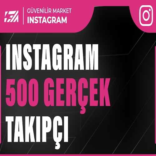  500 İnstagram Gerçek Takipçi - GARANTİLİ